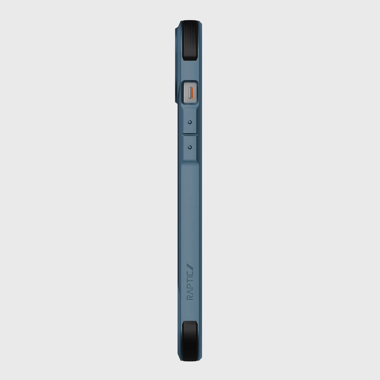 Raptic X-Doria Fort Case iPhone 14 Plus MagSafe panssaroidulla sinisellä kannella varustettuna