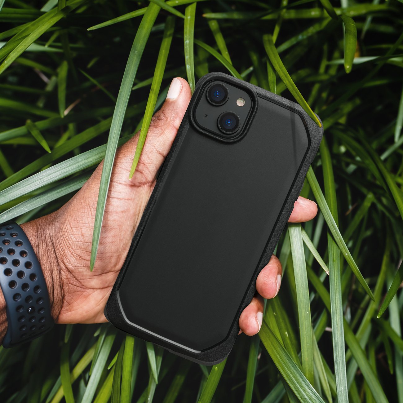 Raptic X-Doria Slim Case iPhone 14 Plus takakansi musta