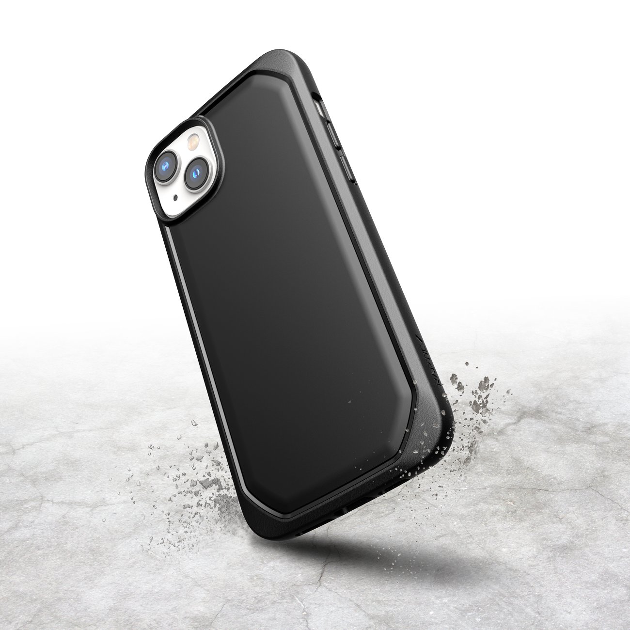 Raptic X-Doria Slim Case iPhone 14 Plus takakansi musta