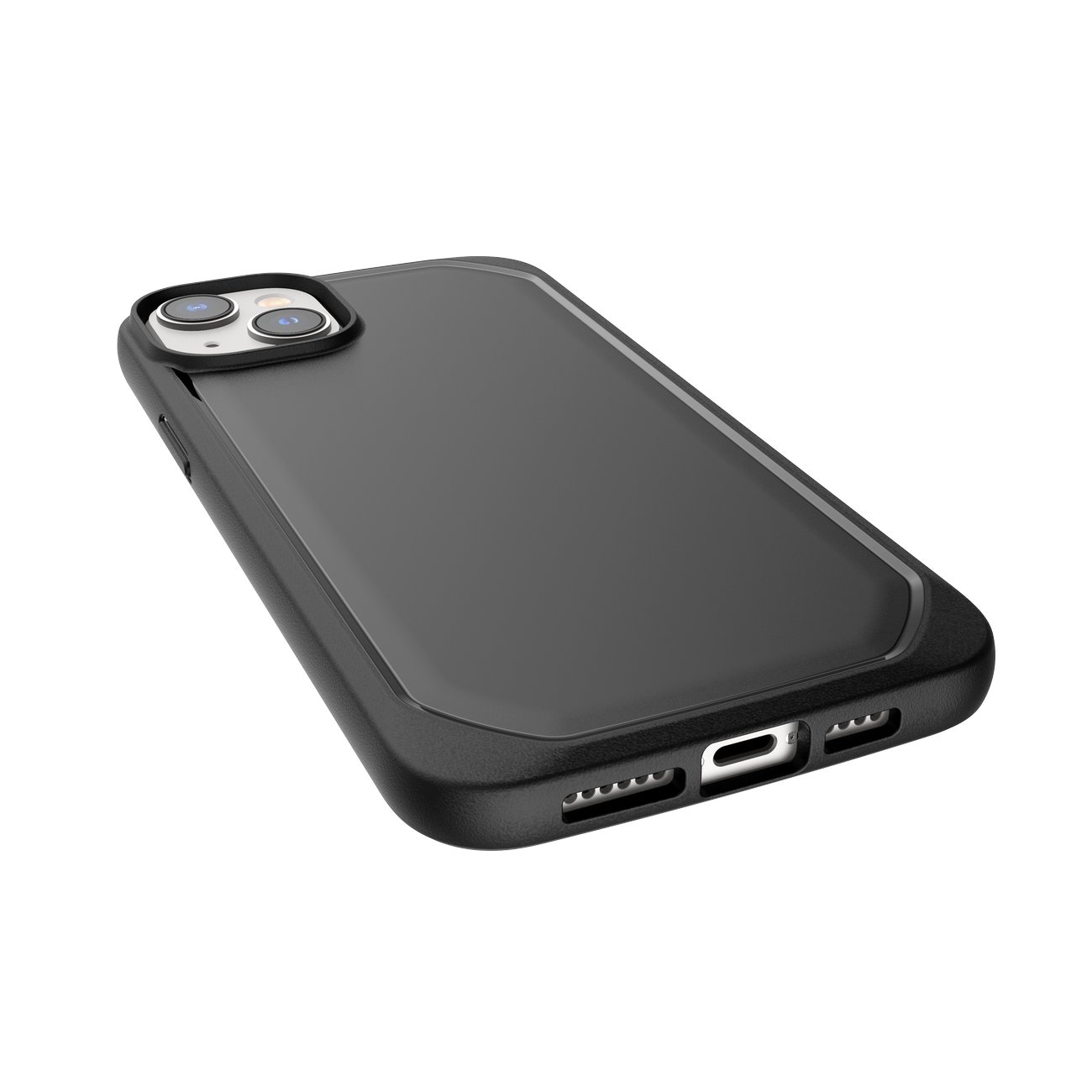 Raptic X-Doria Slim Case iPhone 14 Plus takakansi musta