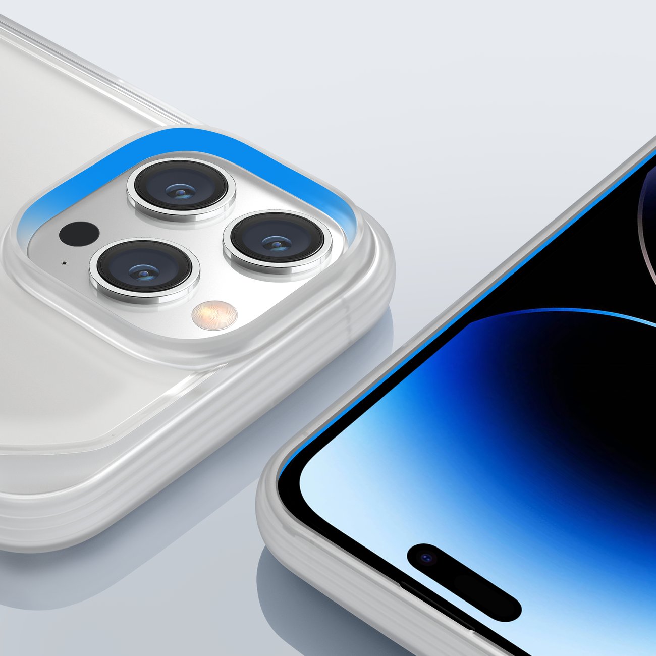 Raptic X-Doria Slim Case iPhone 14 Pro takakansi selkeä