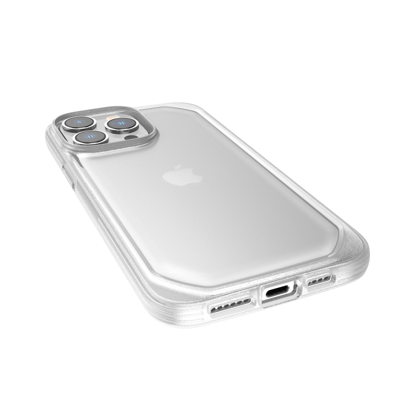 Raptic X-Doria Slim Case iPhone 14 Pro Max takakansi läpinäkyvä läpikuultava