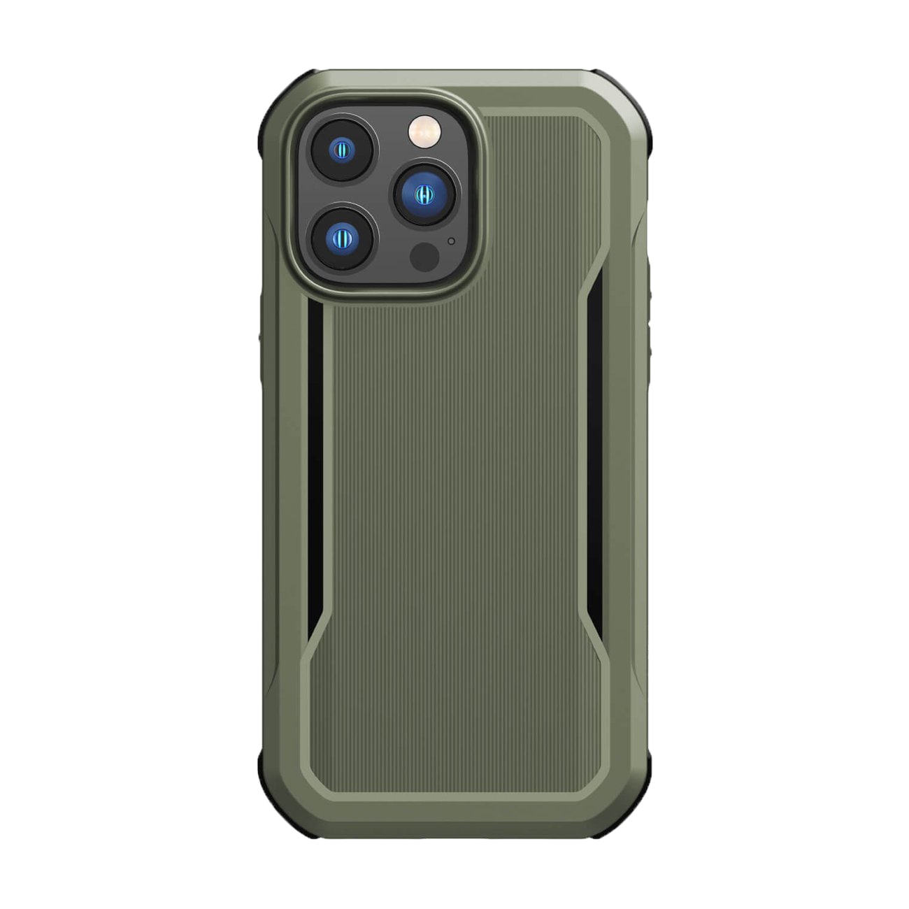 Raptic X-Doria Fort Case iPhone 14 Pro Max MagSafe panssaroitu suojus vihreä