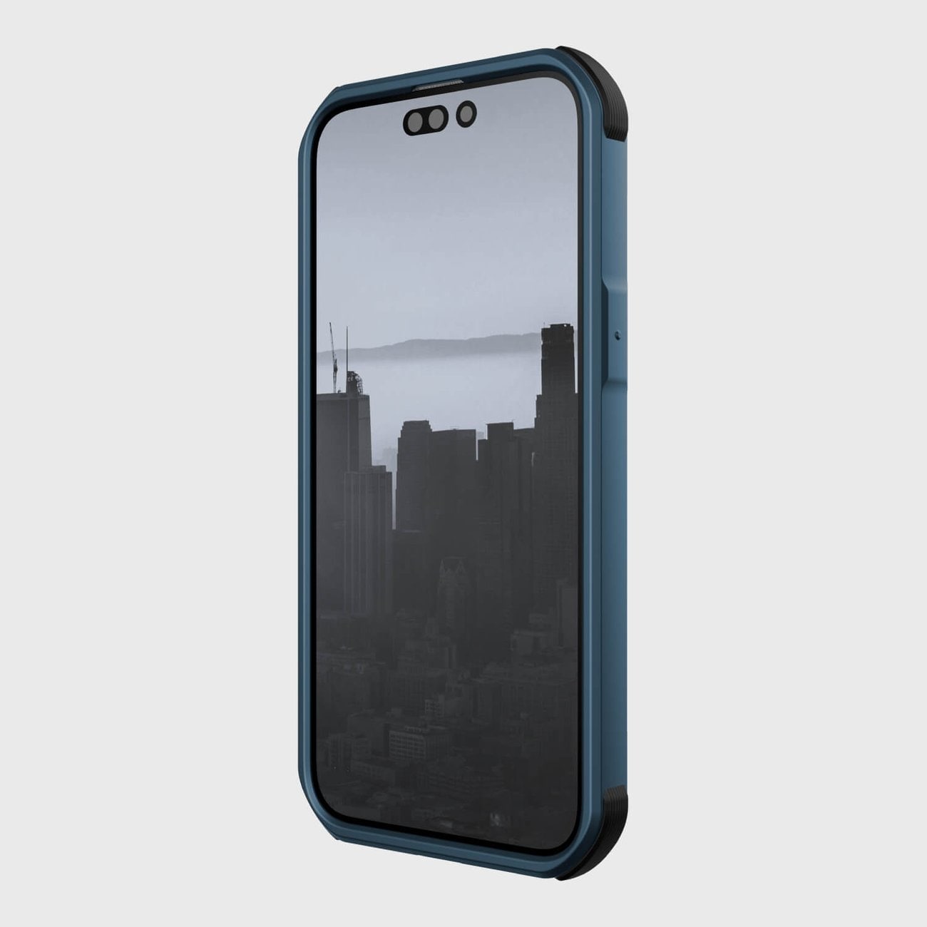 Raptic X-Doria Fort Case iPhone 14 Pro Max MagSafe panssaroidulla sinisellä kannella varustettuna