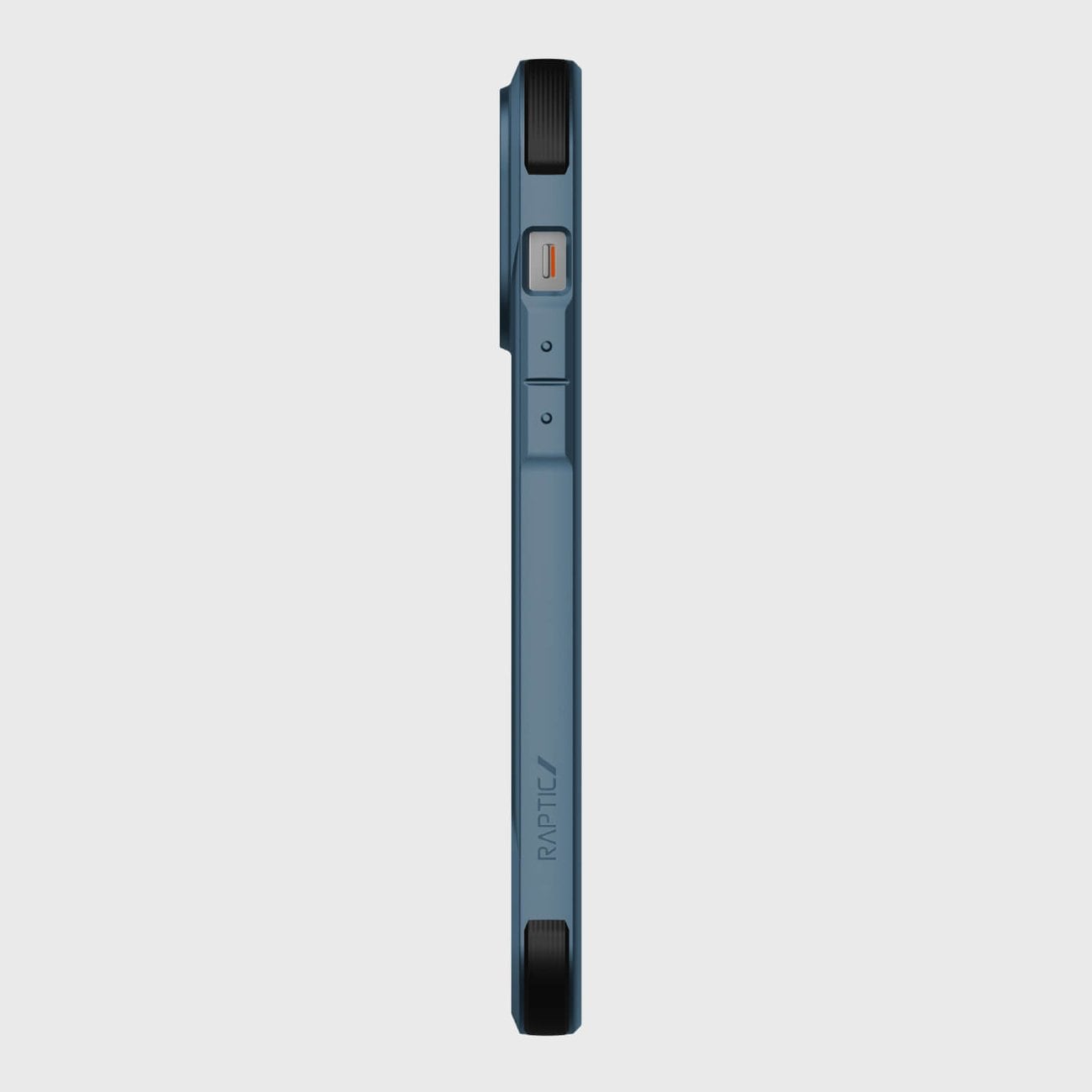 Raptic X-Doria Fort Case iPhone 14 Pro Max MagSafe panssaroidulla sinisellä kannella varustettuna