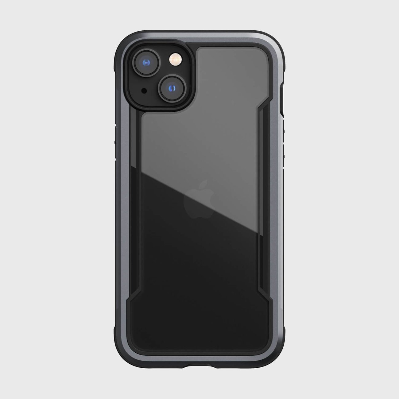 Raptic X-Doria Shield Case iPhone 14 panssaroitu kansi musta