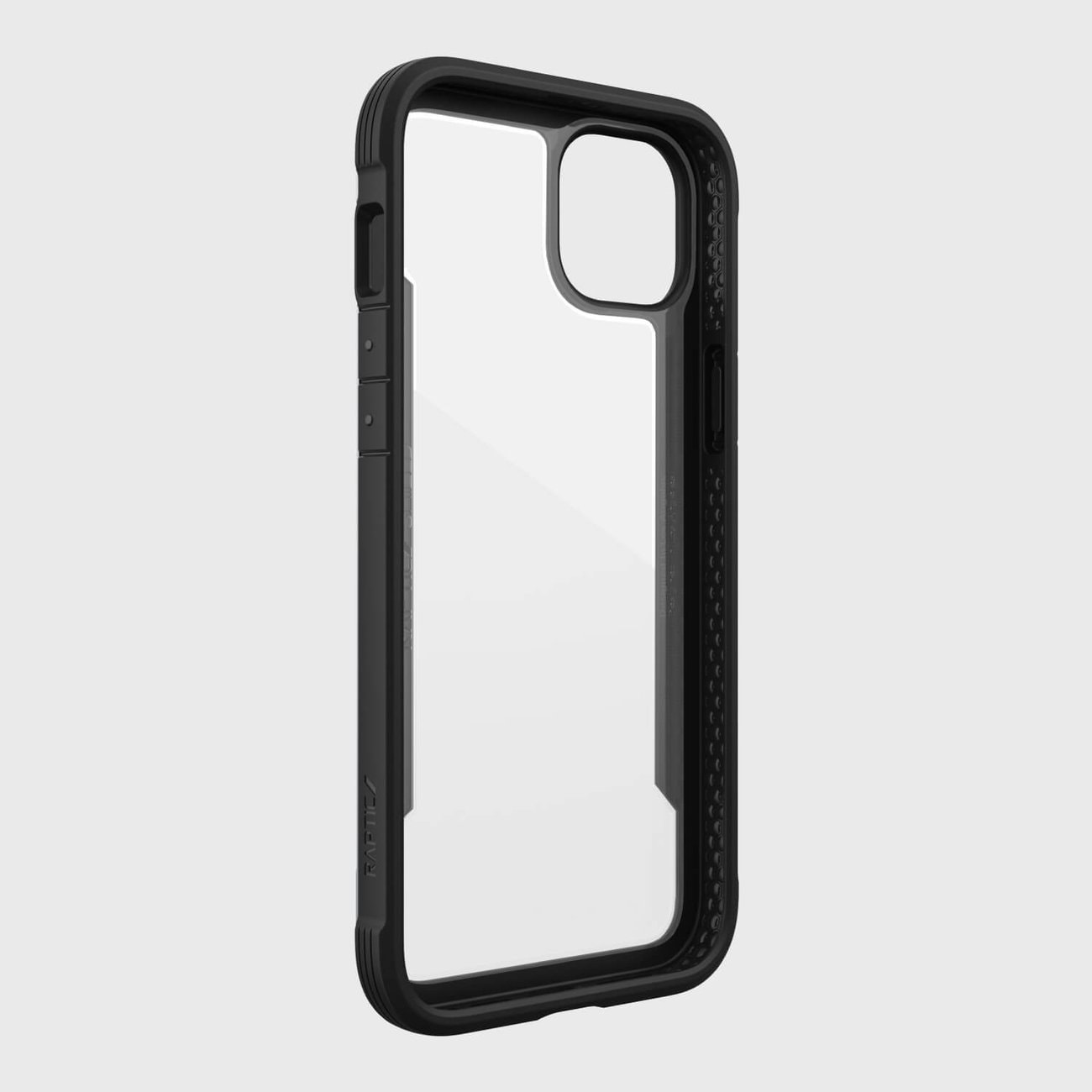 Raptic X-Doria Shield Case iPhone 14 panssaroitu kansi musta
