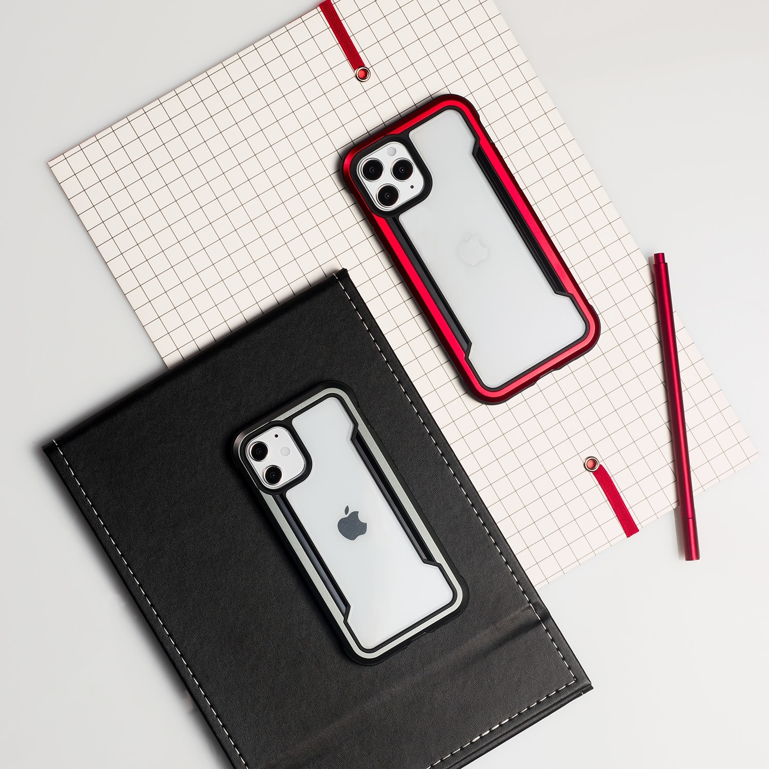 Raptic X-Doria Shield Case iPhone 14 Plus panssaroitu kansi musta