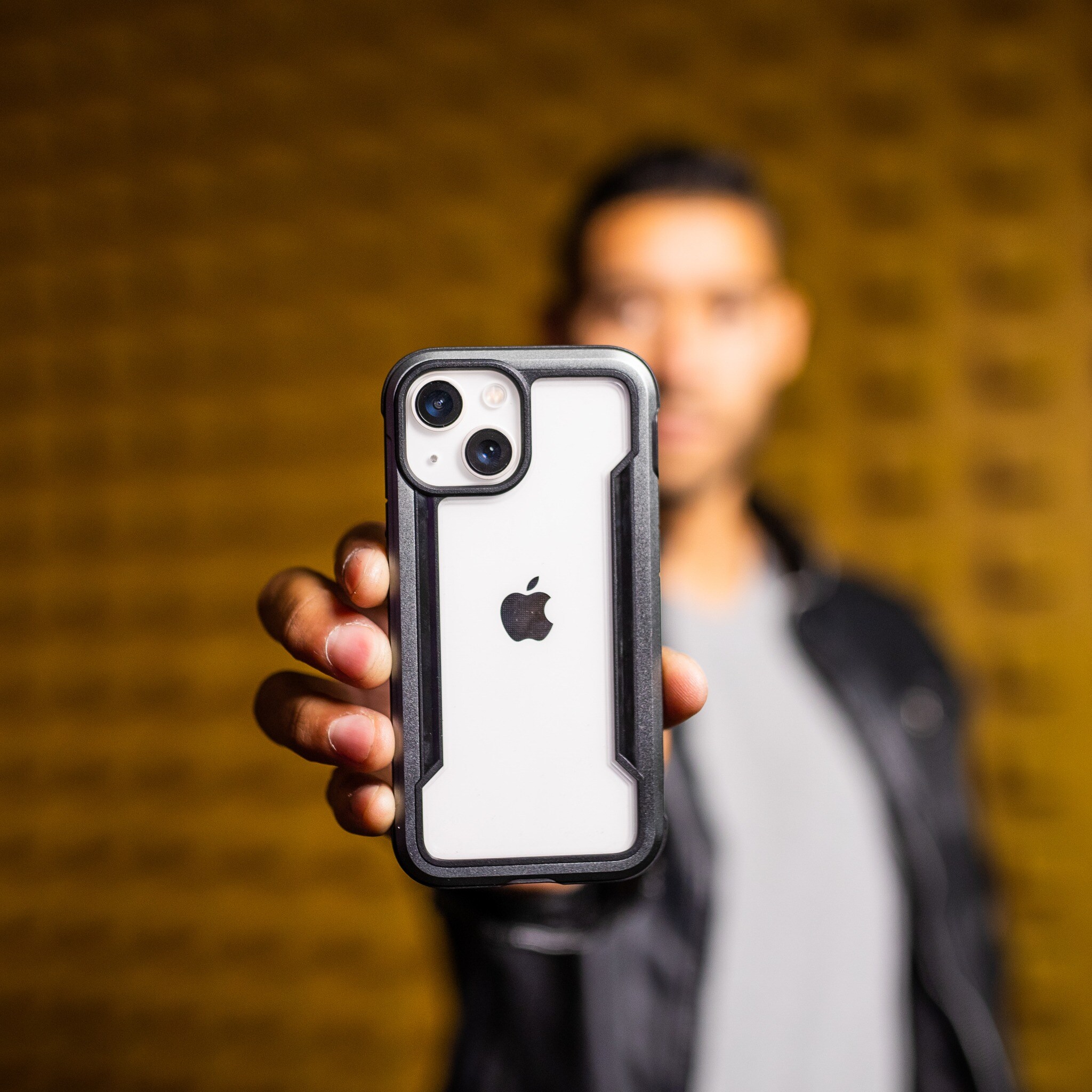 Raptic X-Doria Shield Case iPhone 14 Plus panssaroitu kansi musta