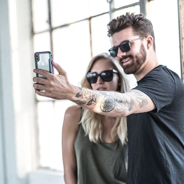 Raptic X-Doria Shield Case for iPhone 14 Plus opaali kansi
