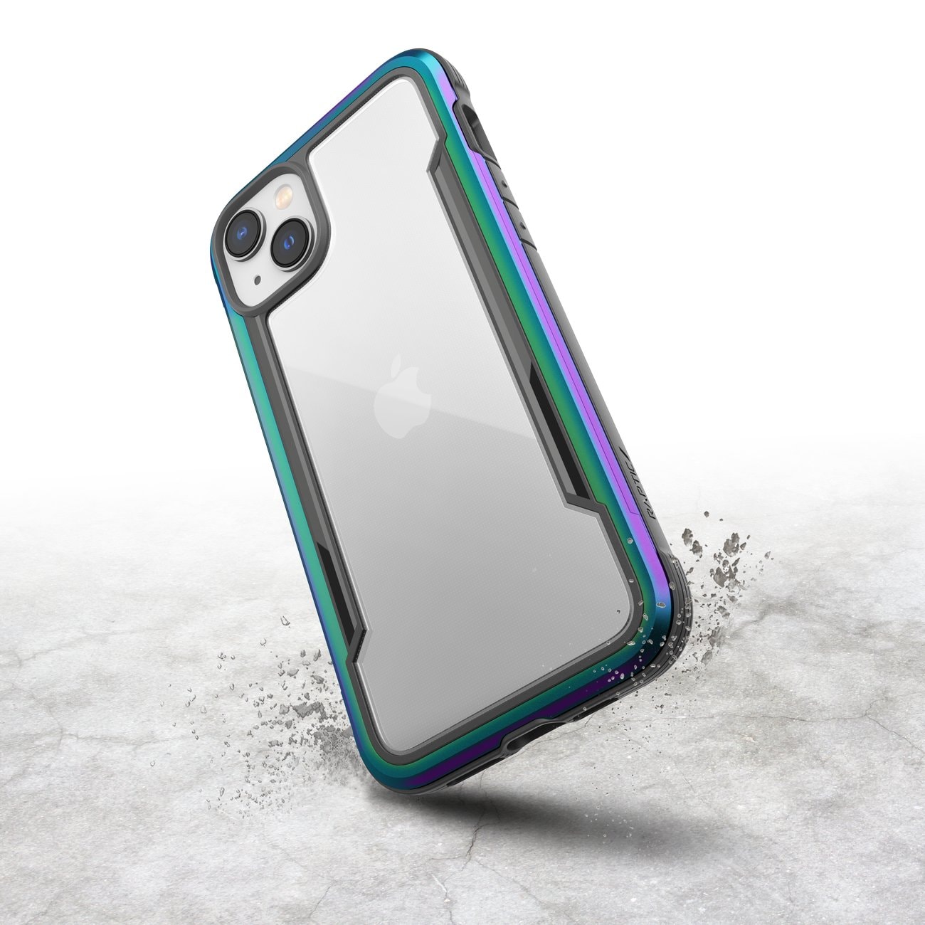 Raptic X-Doria Shield Case for iPhone 14 Plus opaali kansi