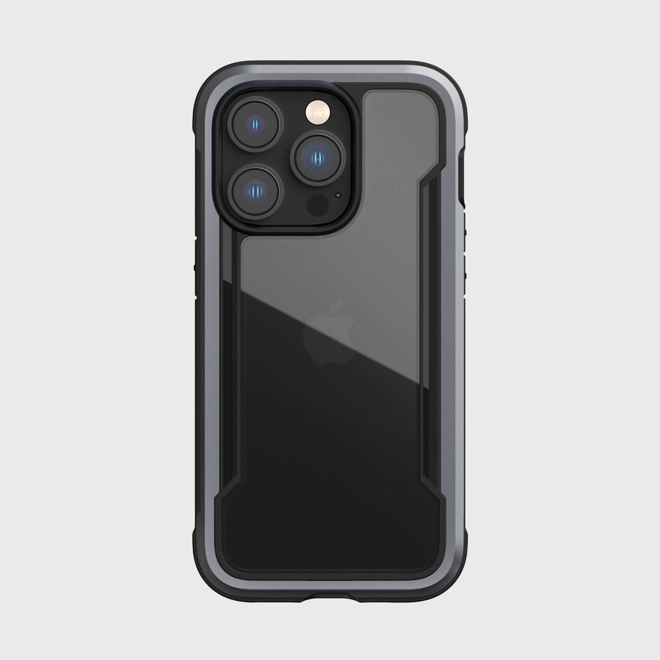 Raptic X-Doria Shield Case iPhone 14 Pro panssaroitu kansi musta