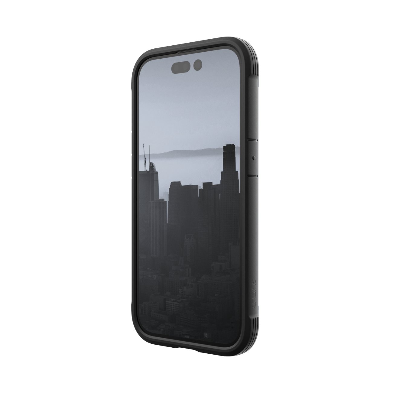 Raptic X-Doria Shield Case iPhone 14 Pro panssaroitu kansi musta