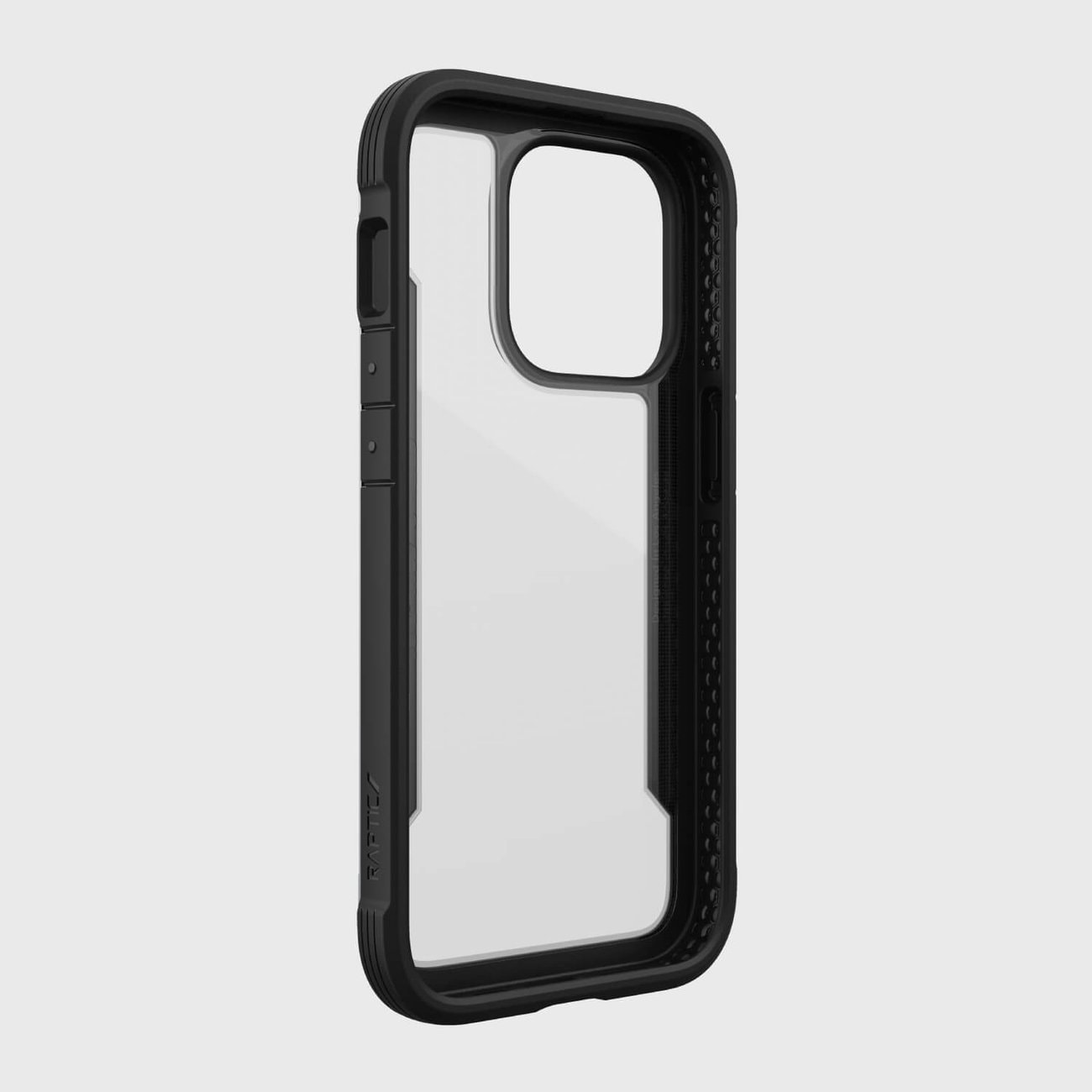Raptic X-Doria Shield Case iPhone 14 Pro panssaroitu kansi musta