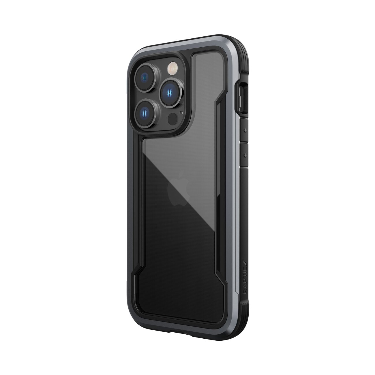 Raptic X-Doria Shield Case iPhone 14 Pro panssaroitu kansi musta