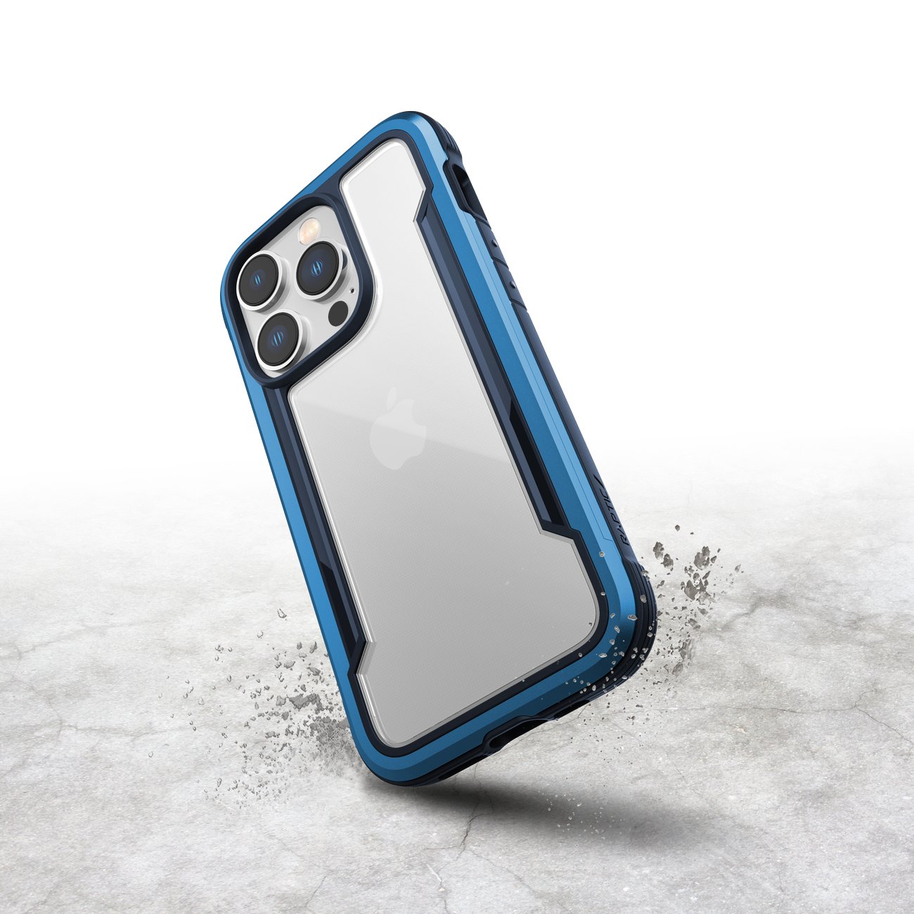 Raptic X-Doria Shield Case iPhone 14 Pro panssaroitu kansi sininen