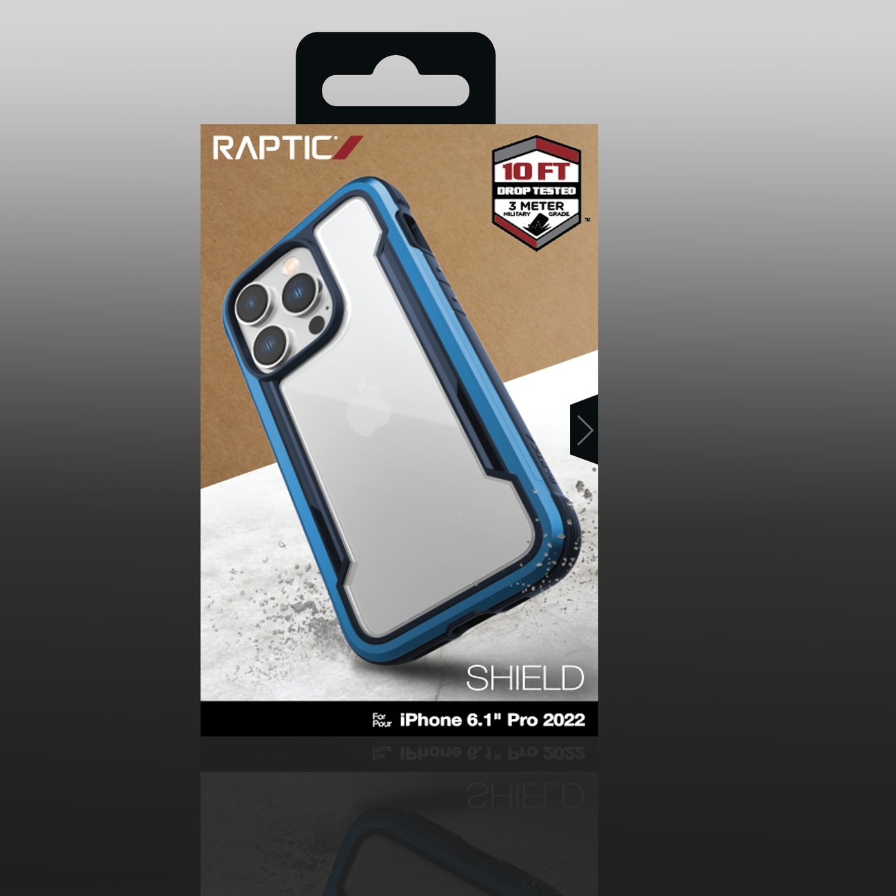 Raptic X-Doria Shield Case iPhone 14 Pro panssaroitu kansi sininen
