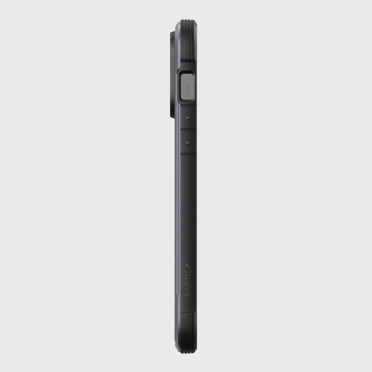 Raptic X-Doria Shield Case iPhone 14 Pro Max panssaroitu kansi musta