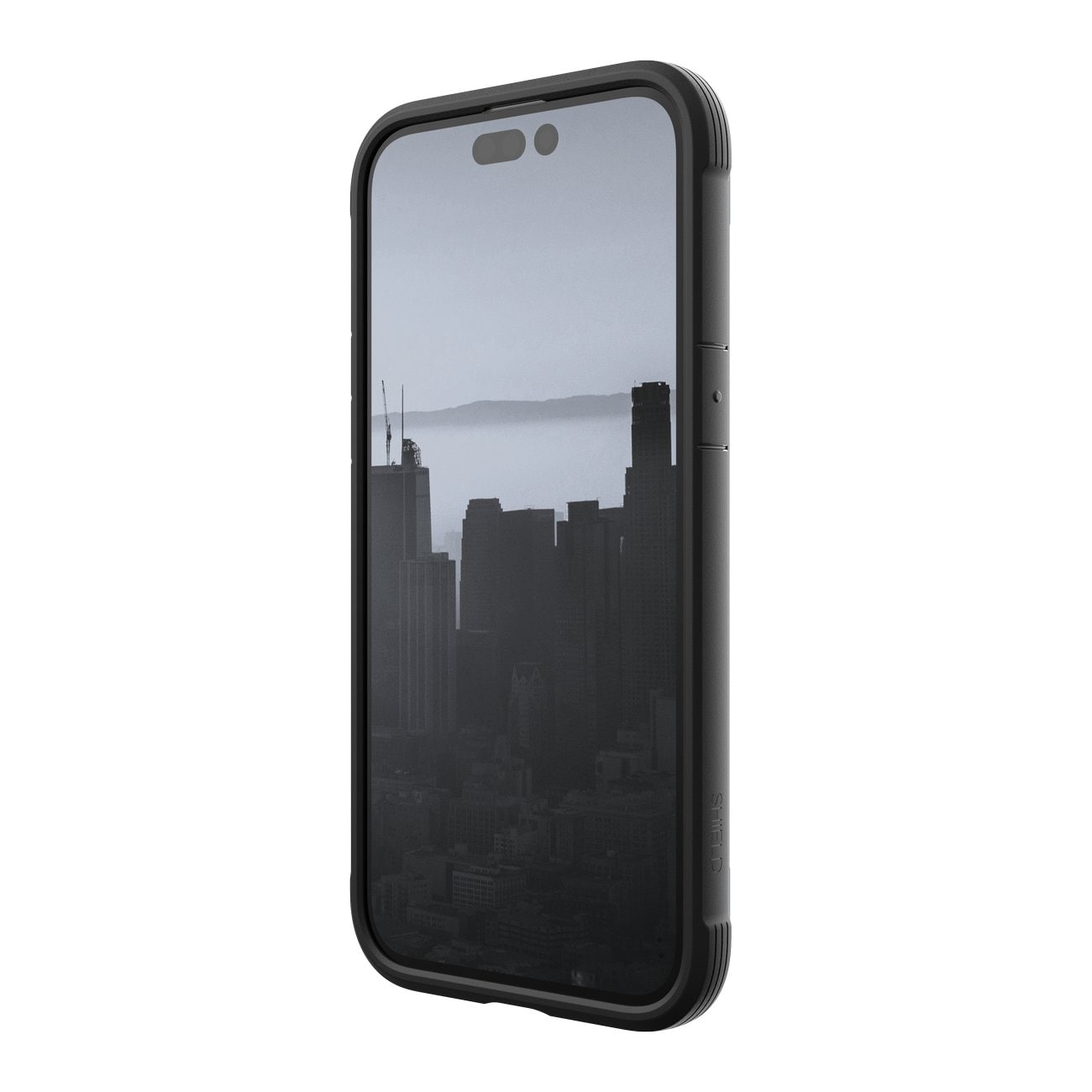 Raptic X-Doria Shield Case iPhone 14 Pro Max panssaroitu kansi musta