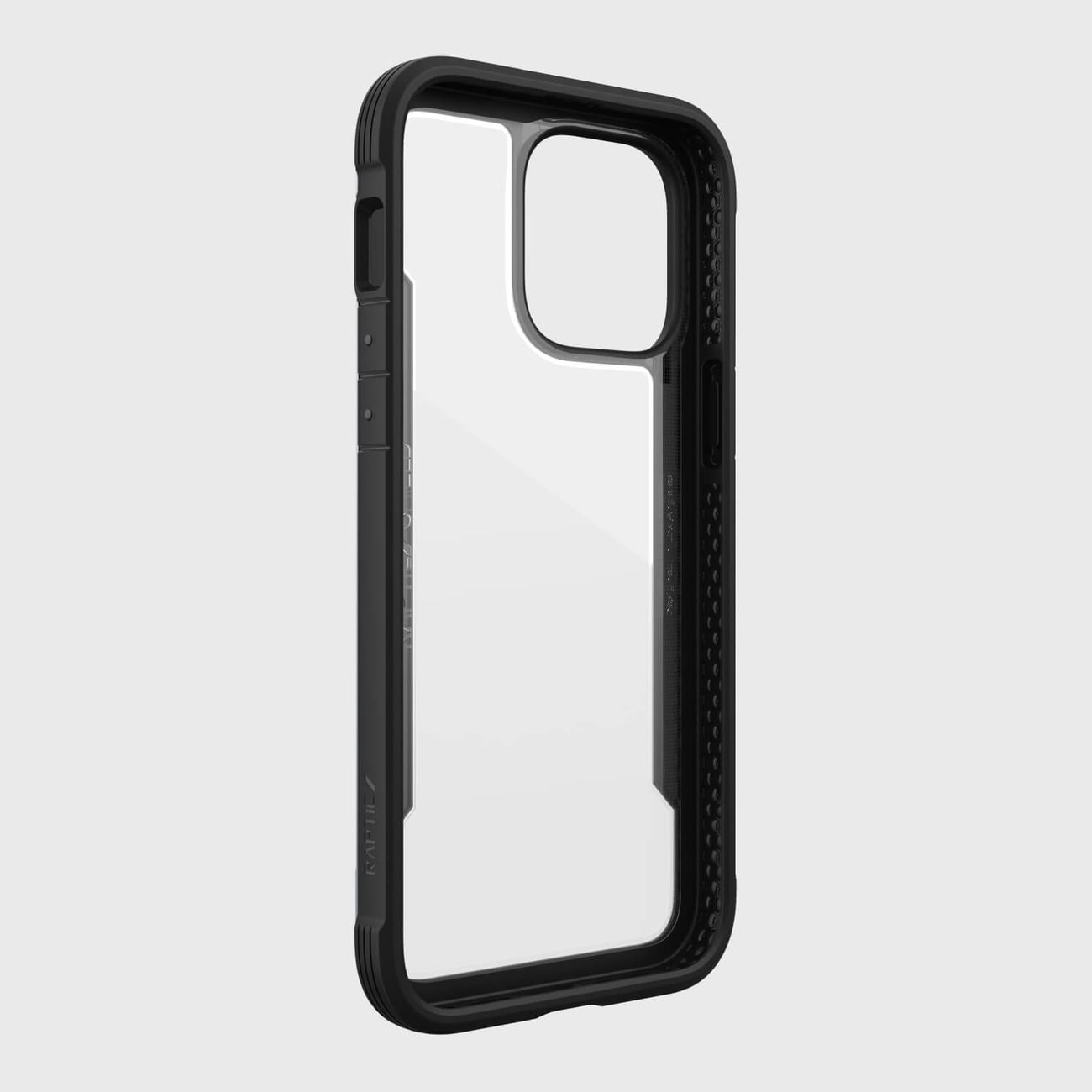 Raptic X-Doria Shield Case iPhone 14 Pro Max panssaroitu kansi musta