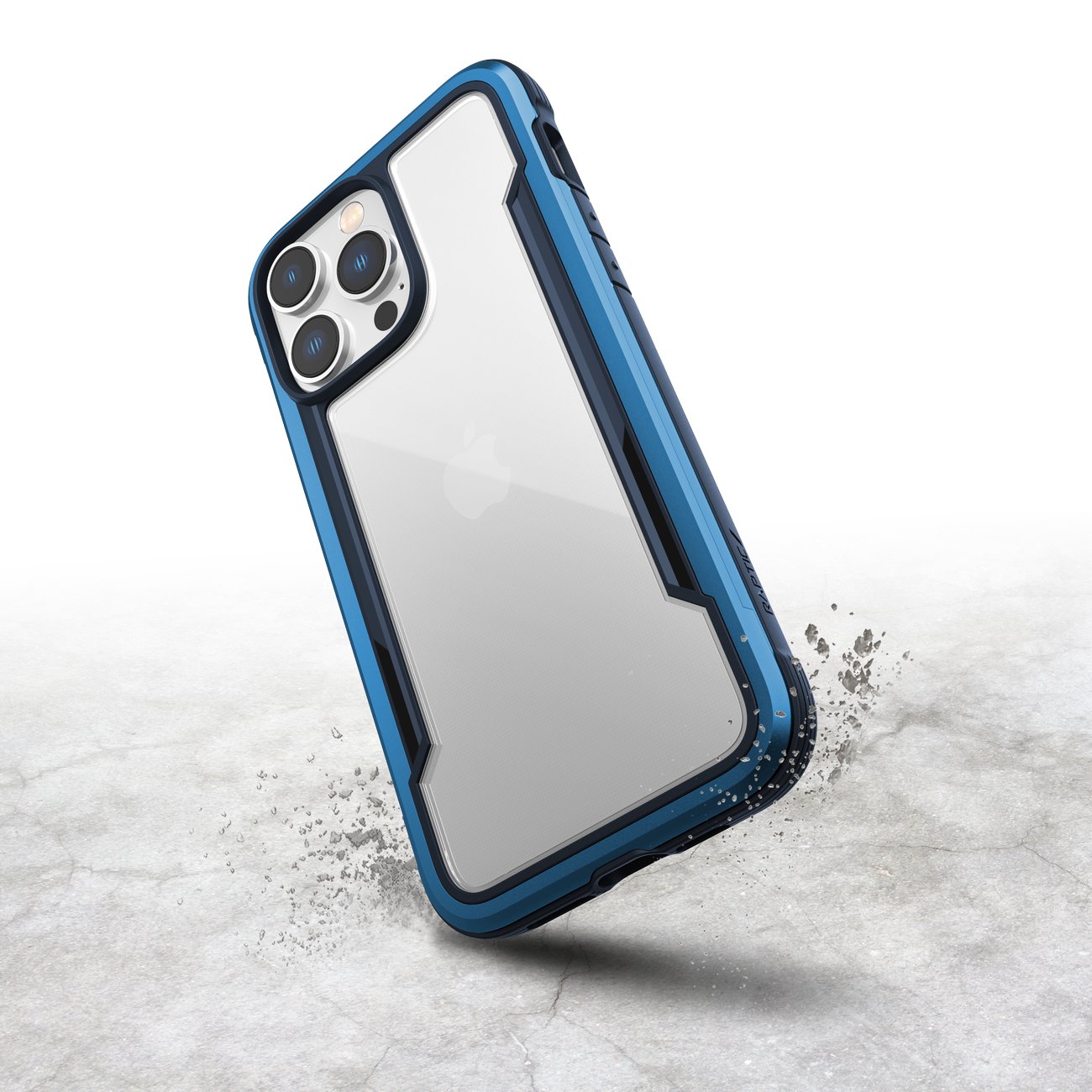 Raptic X-Doria Shield Case iPhone 14 Pro Max panssaroitu kansi sininen