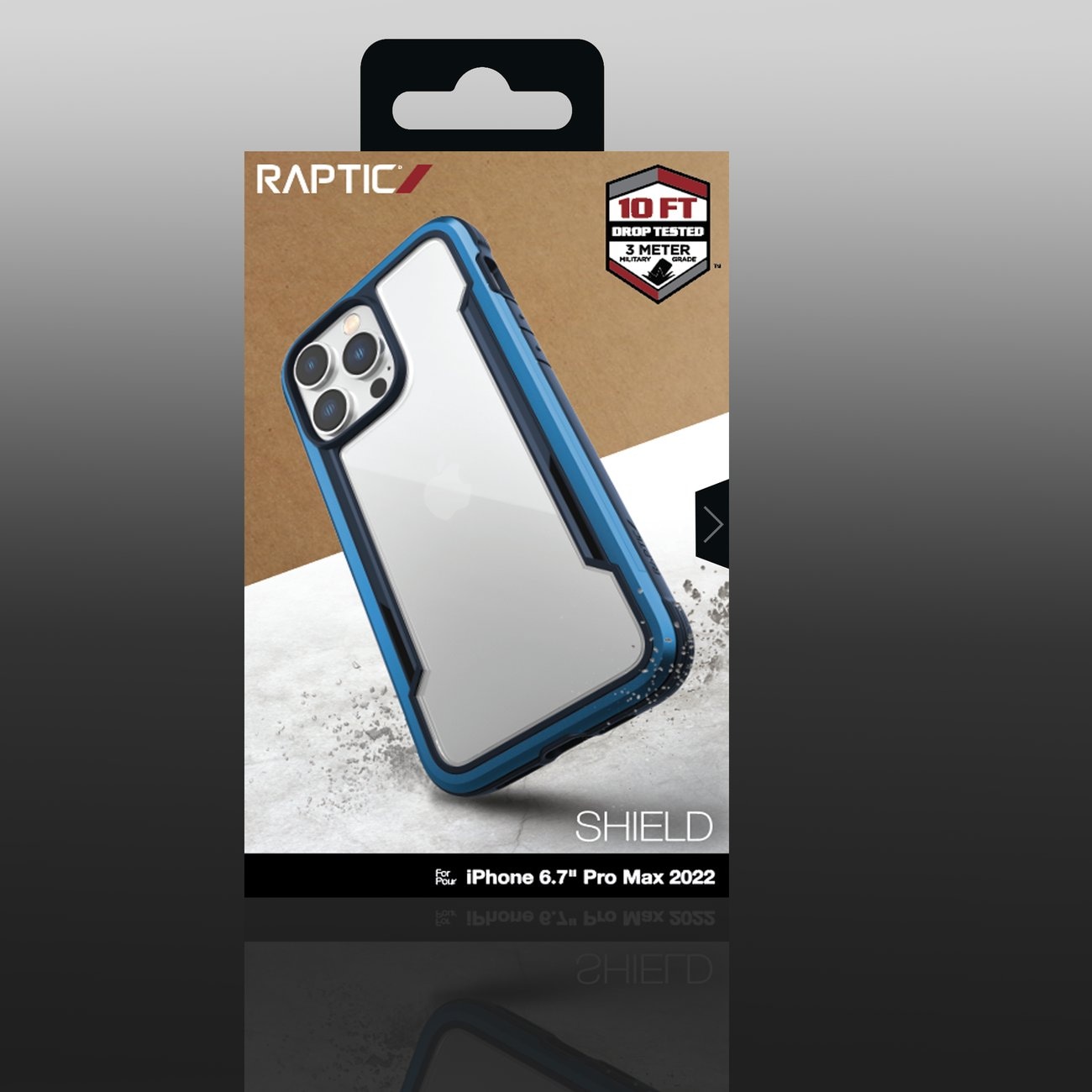 Raptic X-Doria Shield Case iPhone 14 Pro Max panssaroitu kansi sininen