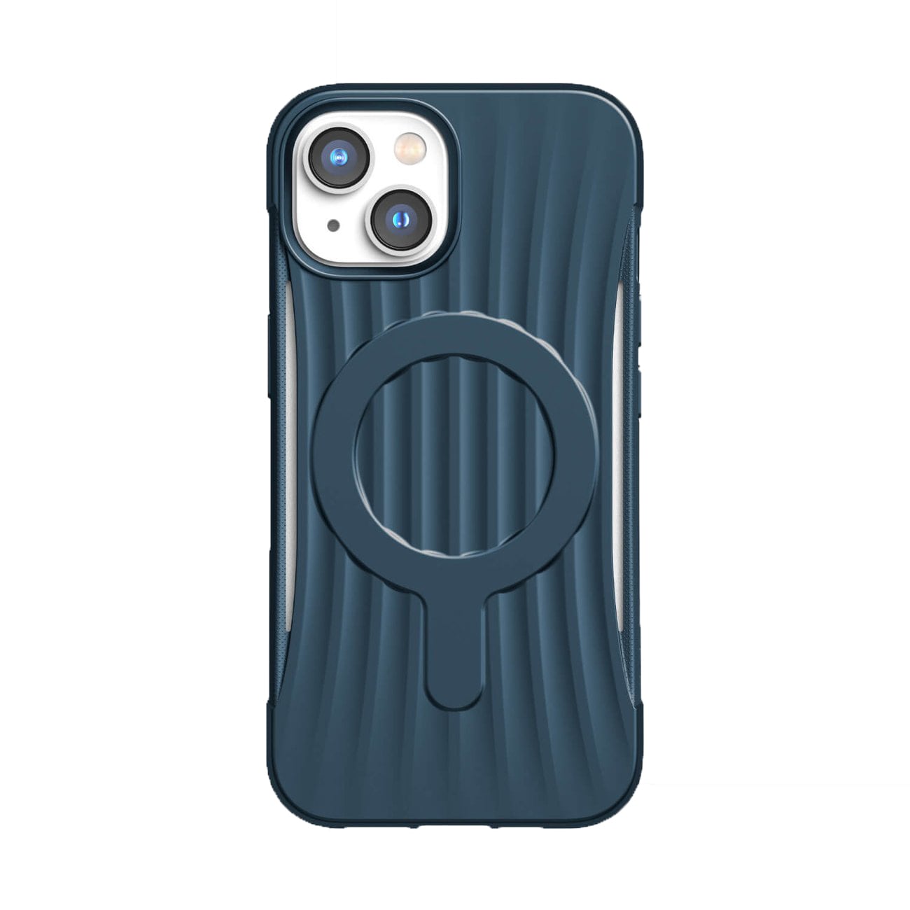 Raptic X-Doria Clutch Case iPhone 14 Plus MagSafe takakuori sininen