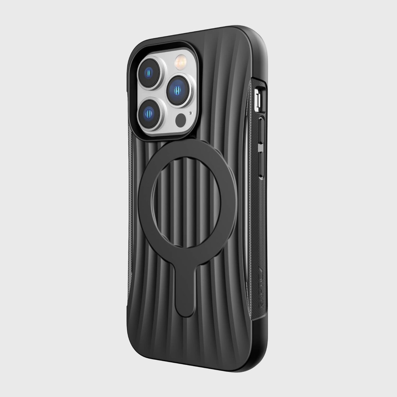 Raptic X-Doria Clutch Case iPhone 14 Pro MagSafe takakuorella musta