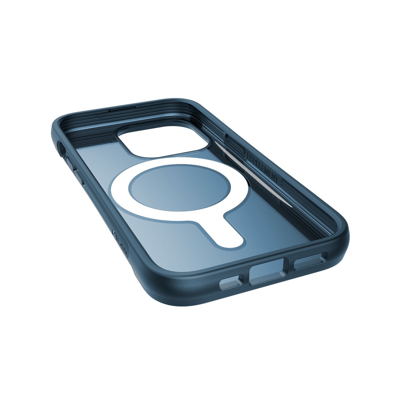 Raptic X-Doria Clutch Case iPhone 14 Pro MagSafe takakannella sininen
