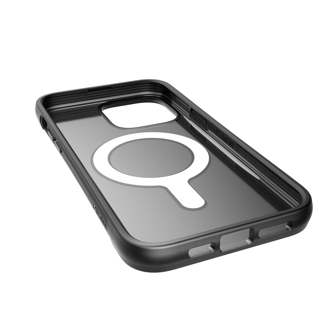 Raptic X-Doria Clutch Case iPhone 14 Pro Max MagSafe takakuori musta