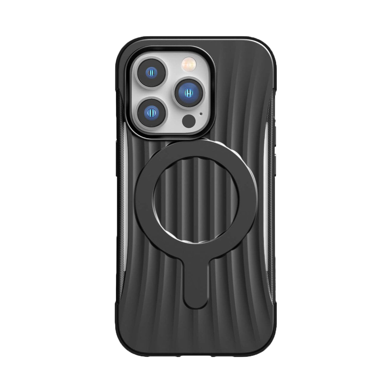 Raptic X-Doria Clutch Case iPhone 14 Pro Max MagSafe takakuori musta