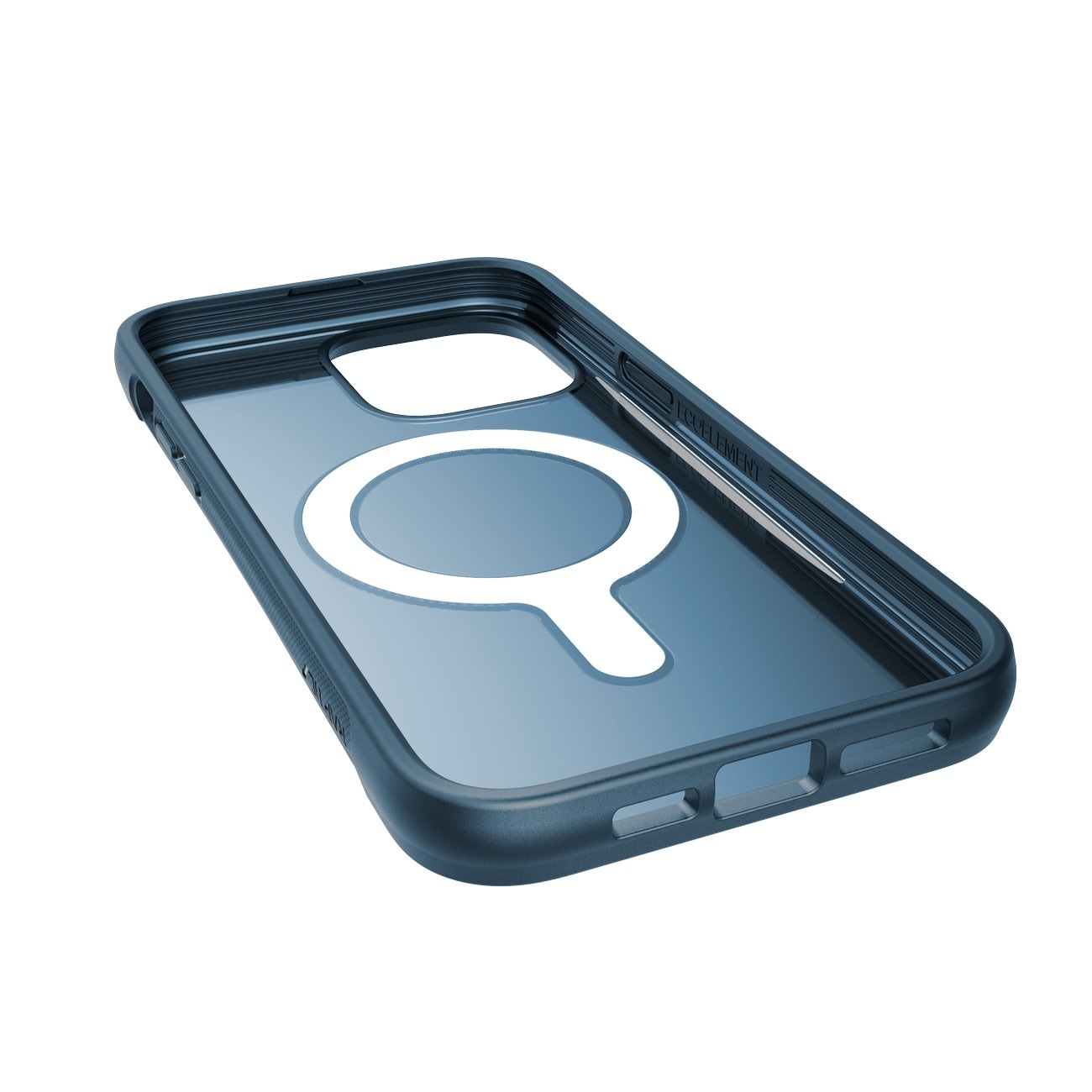 Raptic X-Doria Clutch Case iPhone 14 Pro Max MagSafe takakannella sininen