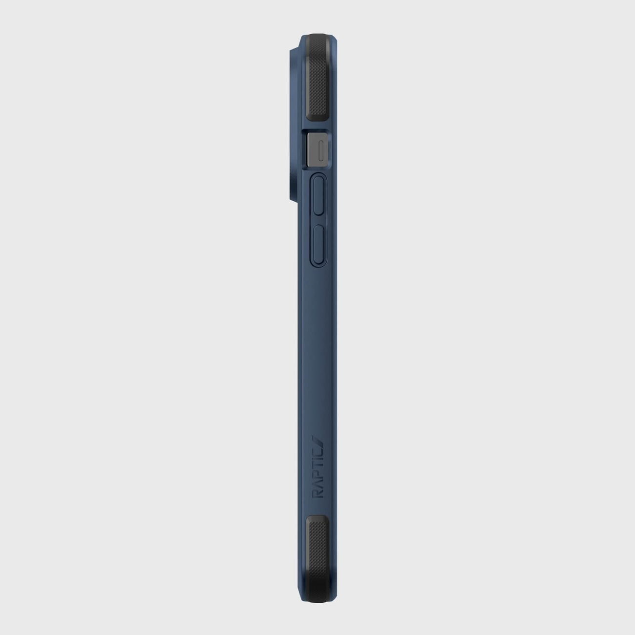 Raptic X-Doria Secure kotelo iPhone 14 Pro MagSafe panssaroitu kansi sininen