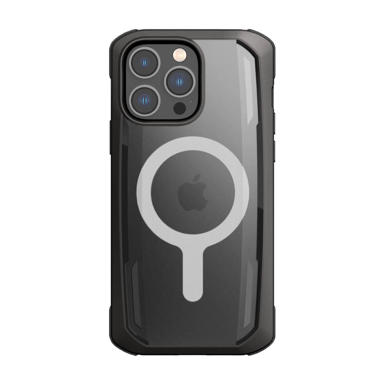 Raptic X-Doria Secure Case for iPhone 14 Pro Max MagSafe panssaroitu kansi musta