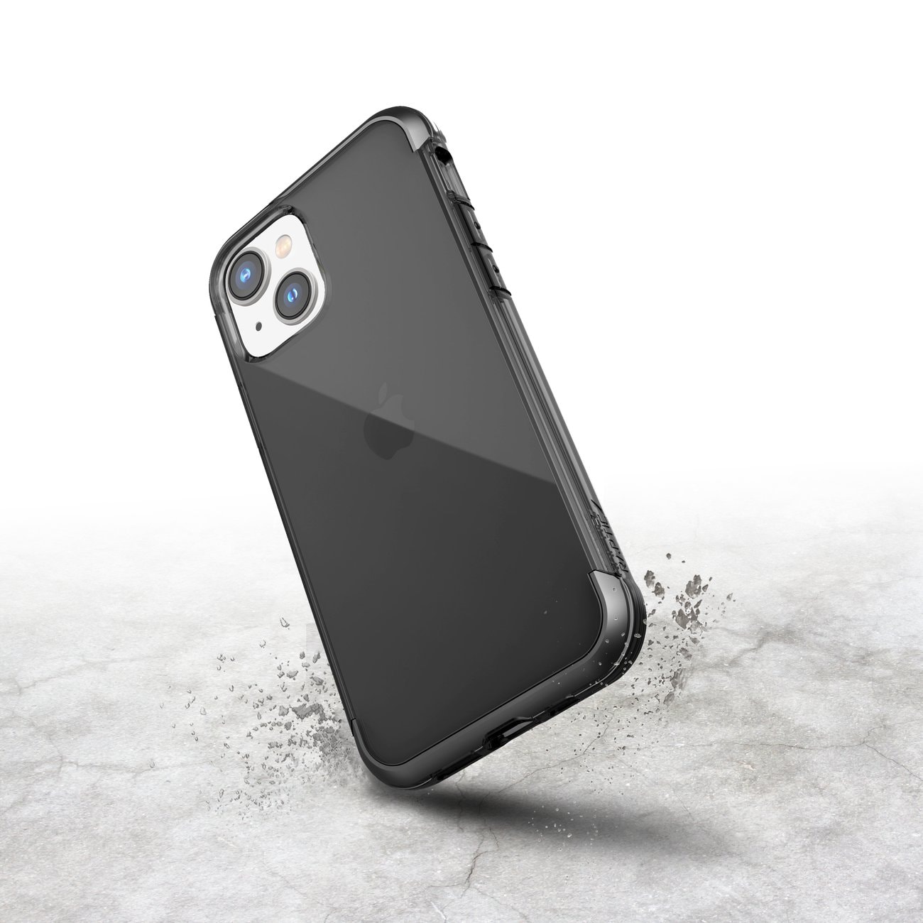 Raptic X-Doria Air Case iPhone 14 panssaroitu kansi harmaa