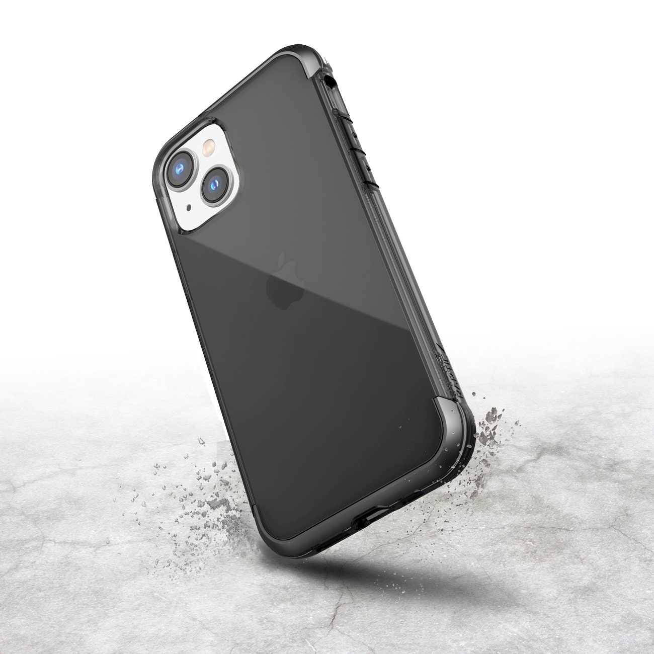 Raptic X-Doria Air Case iPhone 14 Plus panssaroitu kansi harmaa
