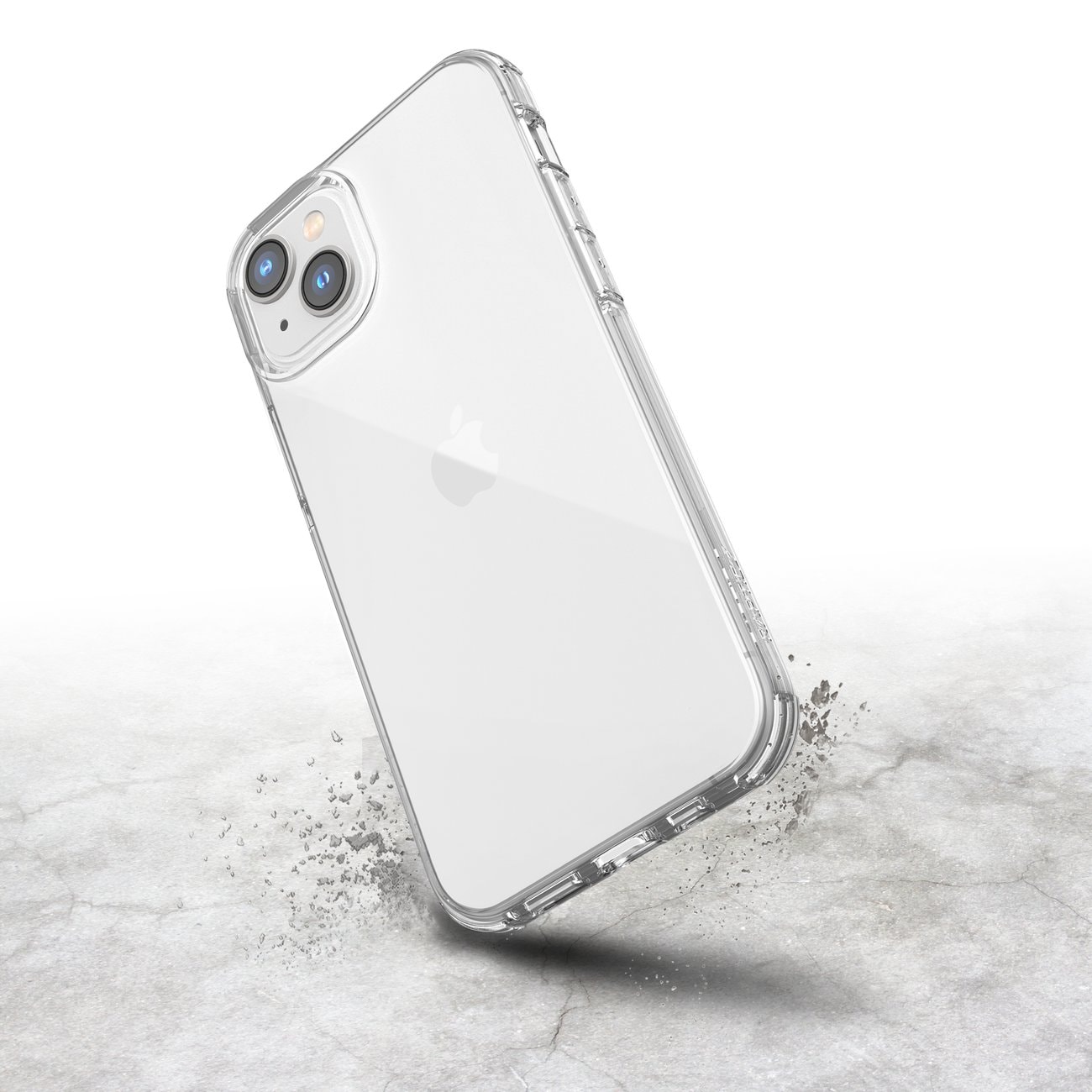 Raptic X-Doria Clear Case iPhone 14 Plus panssaroitu kirkas kansi