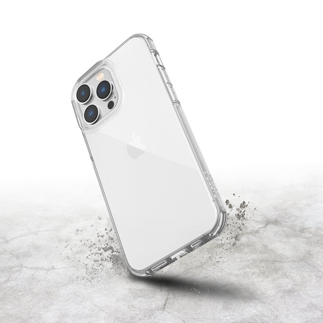 Raptic X-Doria Clear Case iPhone 14 Pro panssaroitu kirkas kansi