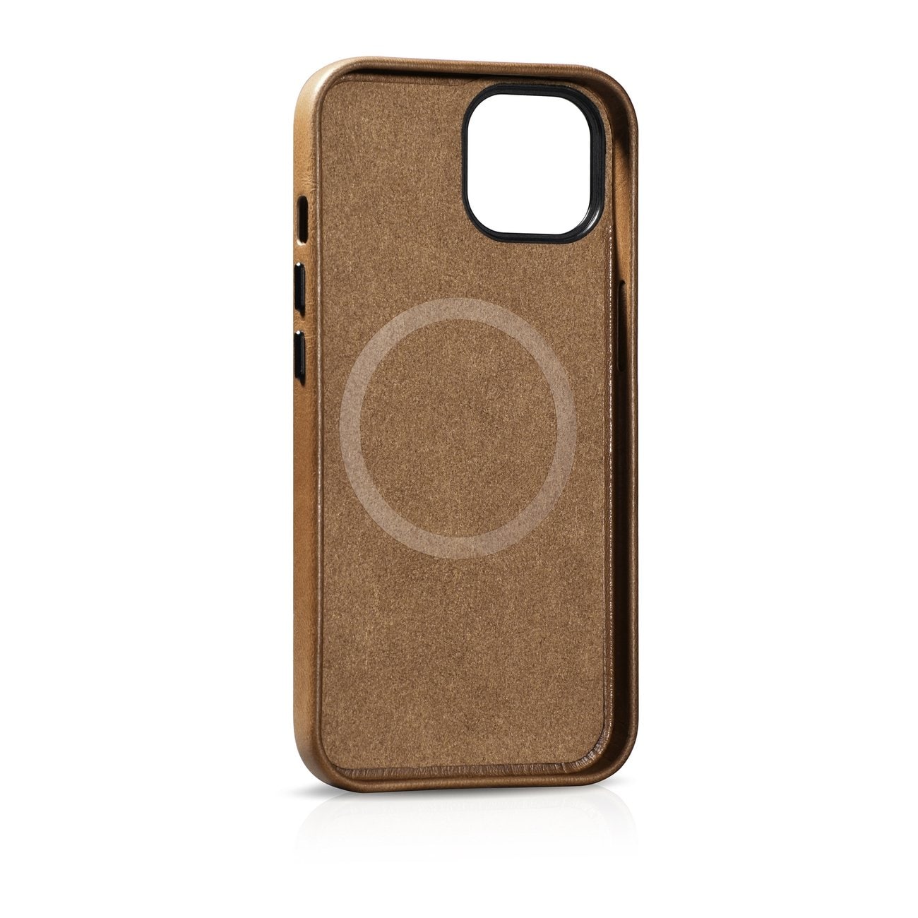 iCarer Premium Öljyvaha Nahkakotelo iPhone 14 Plus Magneettinen MagSafe ruskea (WMI14220703-TN)