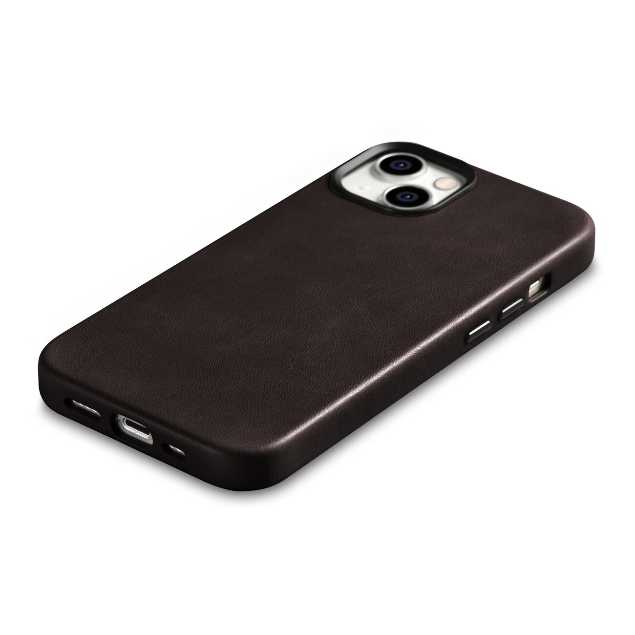 iCarer Premium Öljyvaha Nahkakotelo iPhone 14 Plus Magneettinen MagSafe Ruskea (WMI14220703-BN)