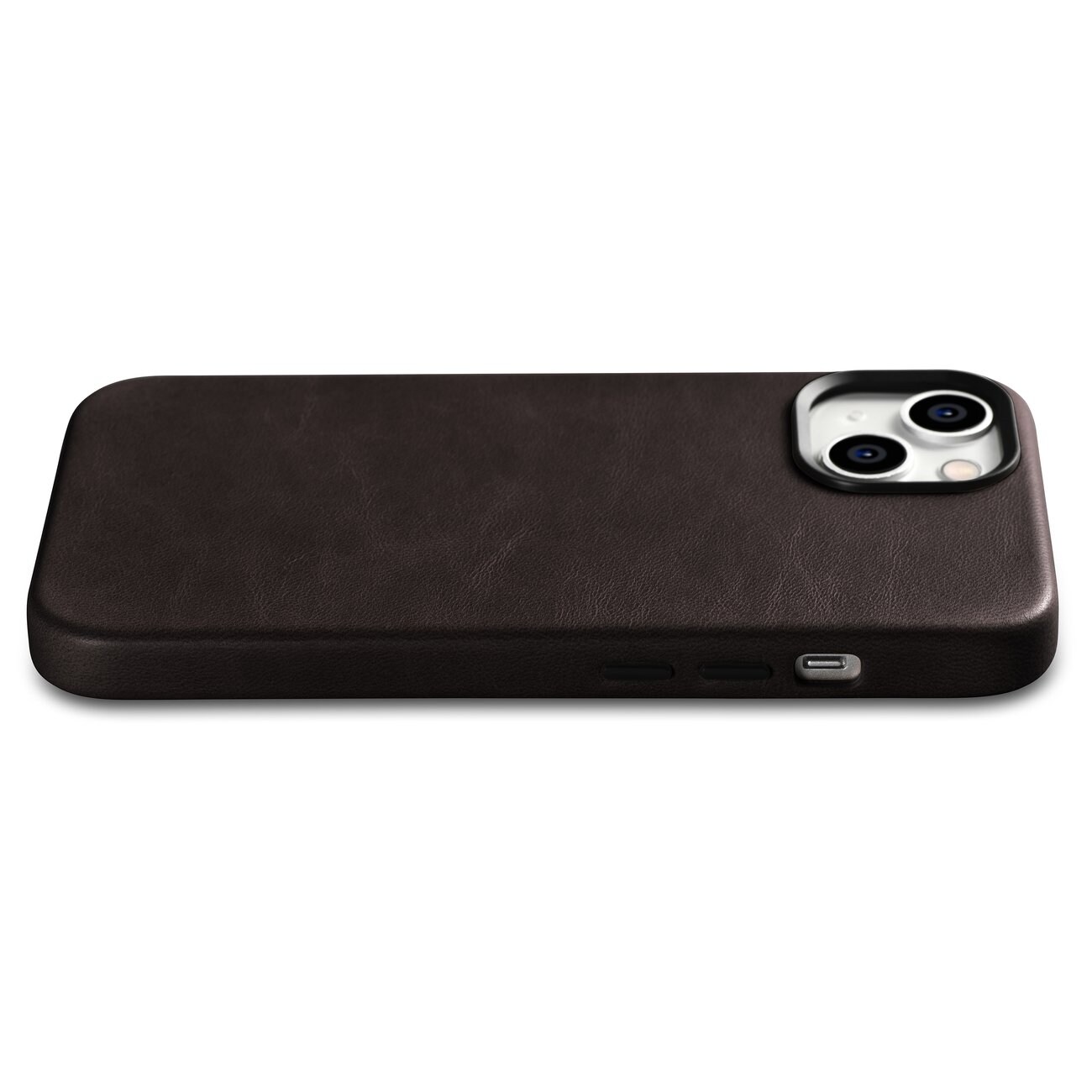 iCarer Premium Öljyvaha Nahkakotelo iPhone 14 Plus Magneettinen MagSafe Ruskea (WMI14220703-BN)