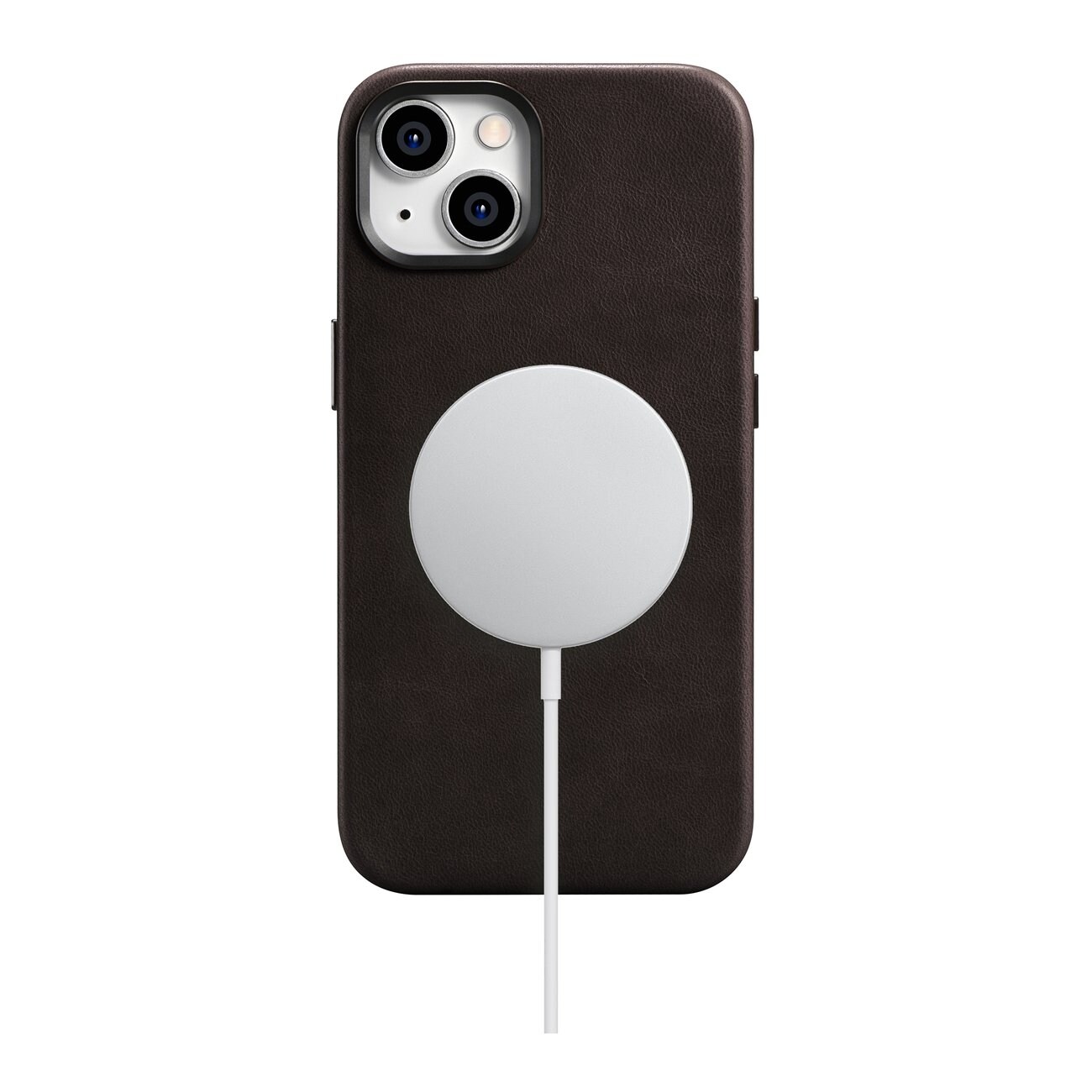 iCarer Premium Öljyvaha Nahkakotelo iPhone 14 Plus Magneettinen MagSafe Ruskea (WMI14220703-BN)