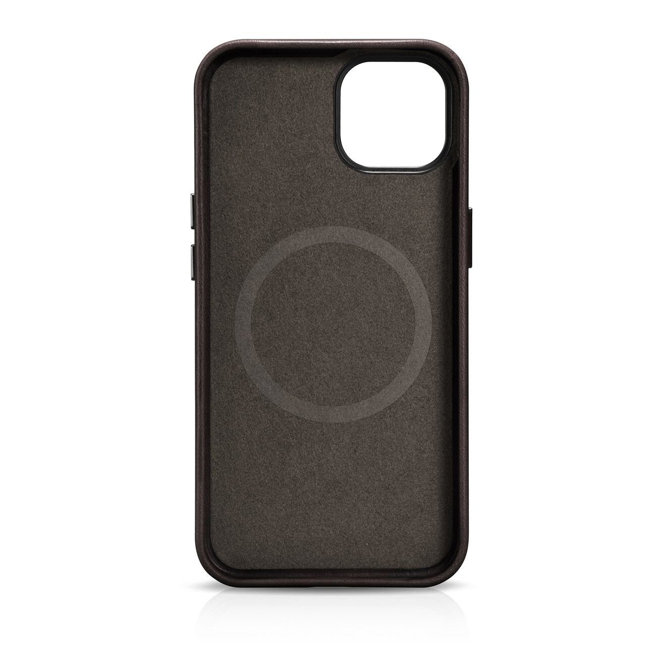 iCarer Premium Öljyvaha Nahkakotelo iPhone 14 Plus Magneettinen MagSafe Ruskea (WMI14220703-BN)