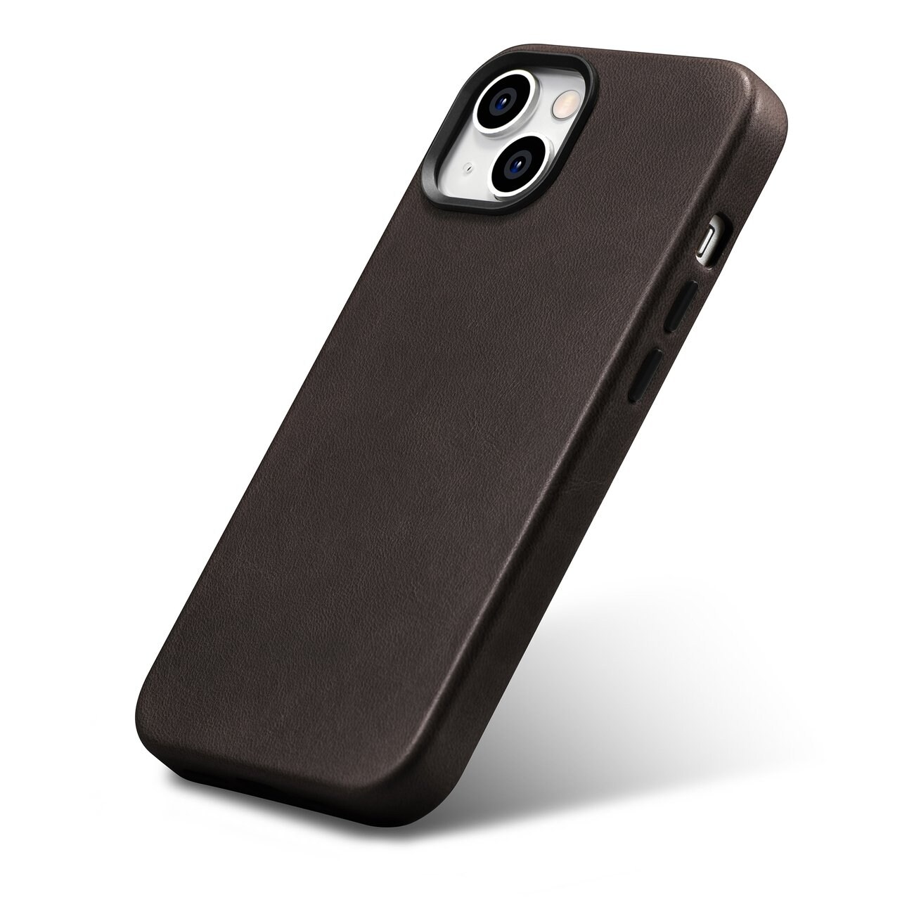 iCarer Premium Öljyvaha Nahkakotelo iPhone 14 Plus Magneettinen MagSafe Ruskea (WMI14220703-BN)