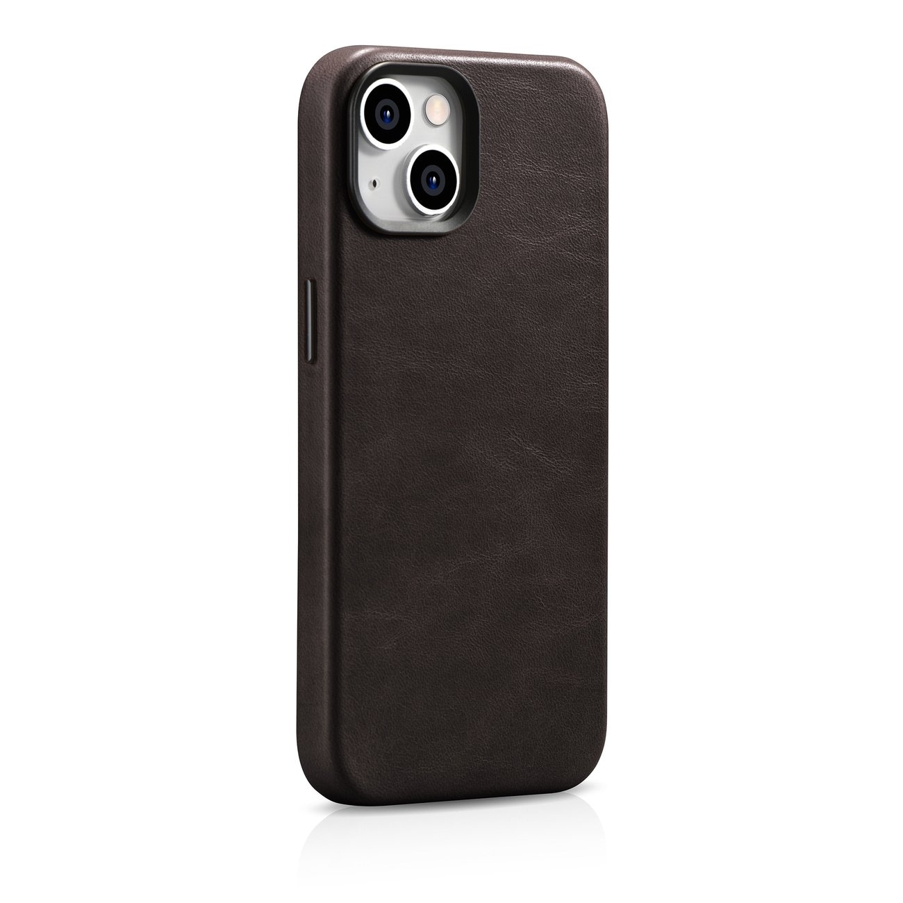 iCarer Premium Öljyvaha Nahkakotelo iPhone 14 Plus Magneettinen MagSafe Ruskea (WMI14220703-BN)