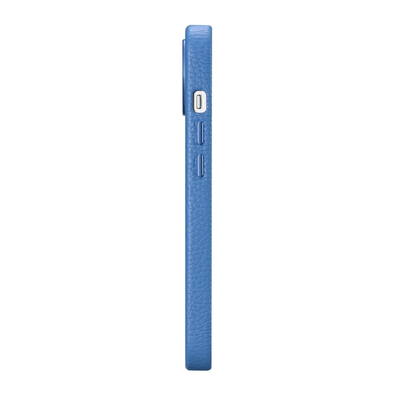 iCarer Litchi Premium Nahkakotelo iPhone 14 Plus Magneettinen MagSafe vaaleansininen