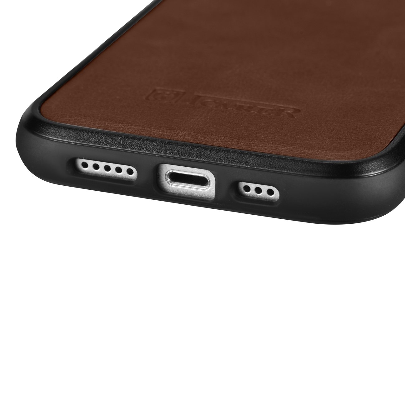 iCarer Nahka Öljyvaha Kotelo iPhone 14 Plus (MagSafe) Ruskea (WMI14220719-BN)