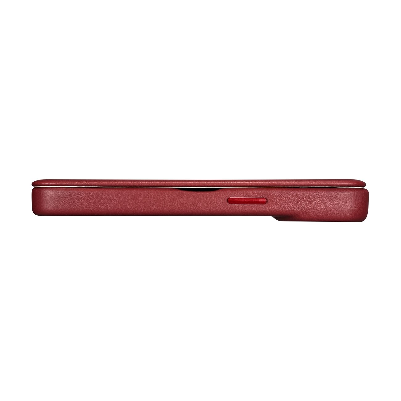 iCarer CE Premium Nahka Folio Case iPhone 14 Plus Magneettinen MagSafe Punainen (WMI14220715-RD)