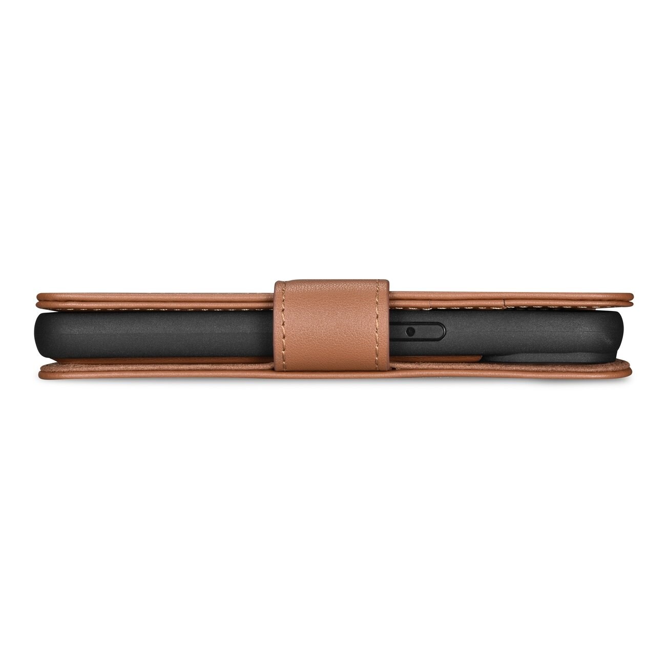 iCarer Lompakko Case 2in1 Cover iPhone 14 Plus Anti-RFID Nahka Flip Case Ruskea (WMI14220727-BN)