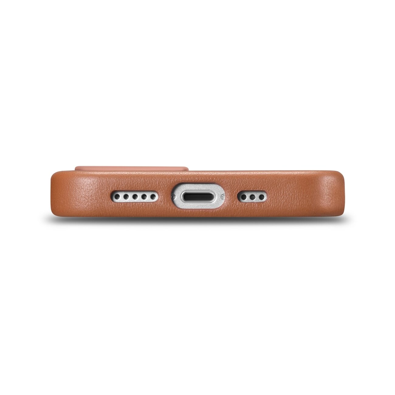 iCarer Kotelo Nahka Kotelo Cover for iPhone 14 Plus Brown (MagSafe yhteensopiva)